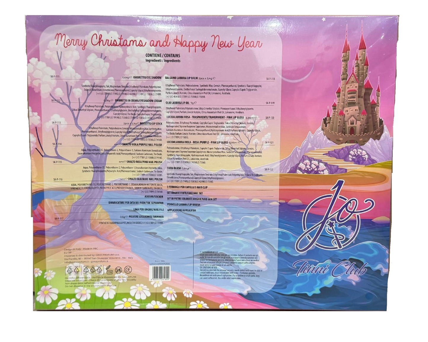 Calendario dell'Avvento Le Fate di Jo Bambina - 24 Caselle