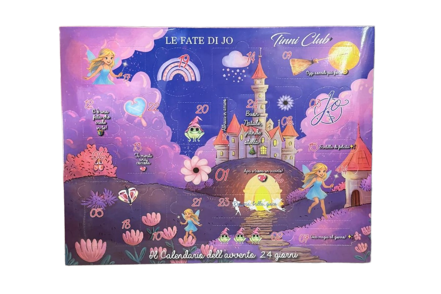 Calendario dell'Avvento Le Fate di Jo Bambina - 24 Caselle