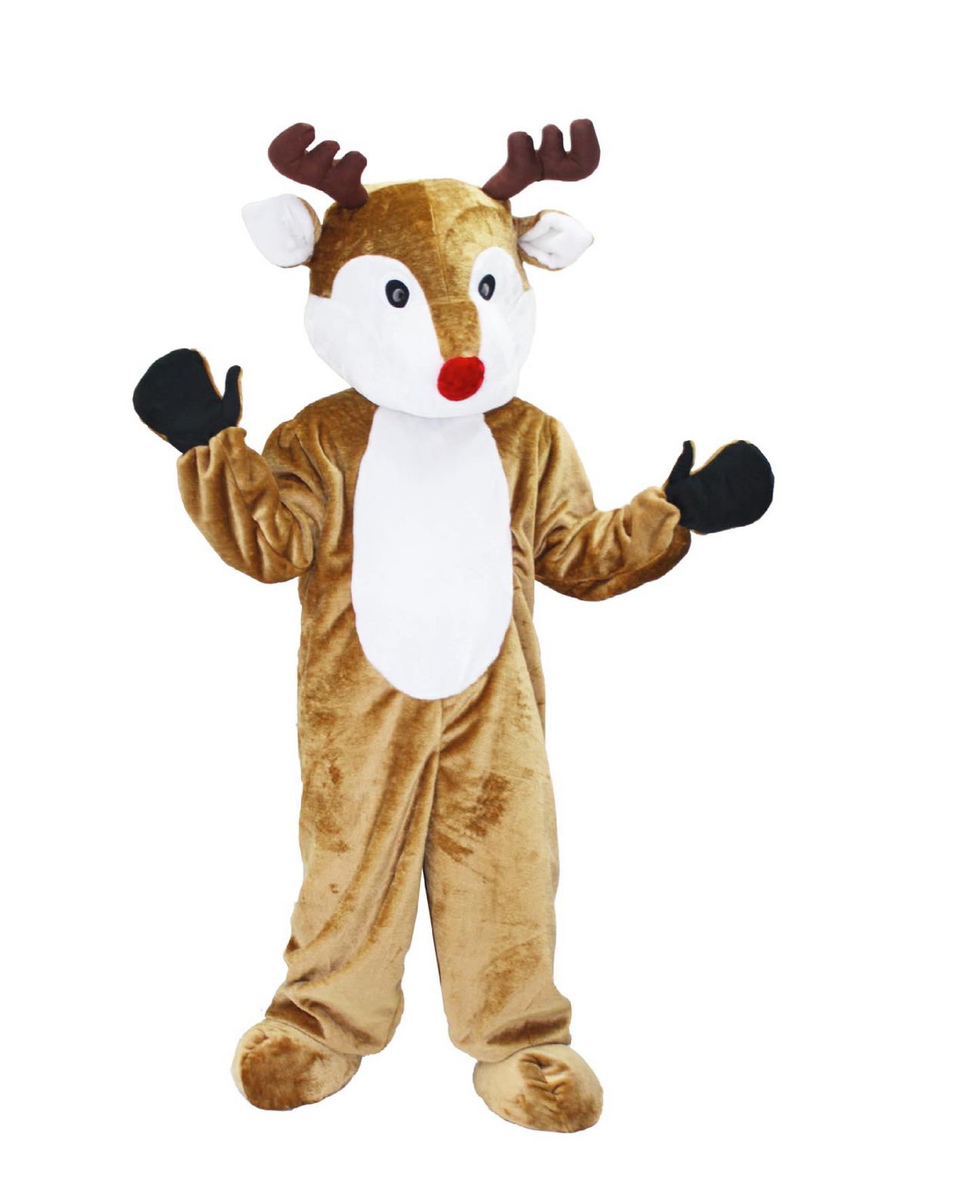 Costume Renna Mascotte di Babbo Natale Taglia Unica