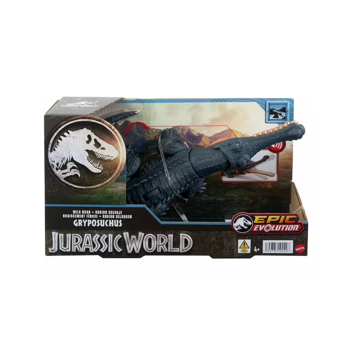 Jurassic World Dinosauro Gryposuchus epic evolution