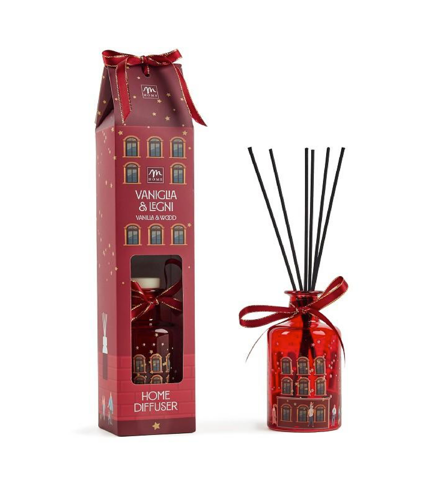 Diffusore Fragranza Natalizia Vaniglia & Legni