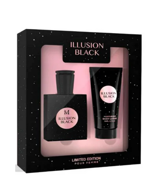 Cofanetto Illusion Black – Eau de Parfum + Body Lotion