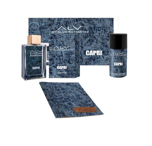 Capri + Deodorante + Portapassaporto