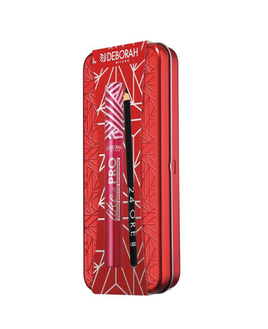Cofanetto in Latta – Mascara Like Pro 01 + Matita Occhi 24H