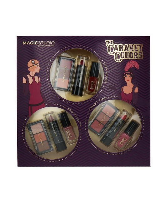 Cofanetto The Cabaret Colors – Trio Box Trucco