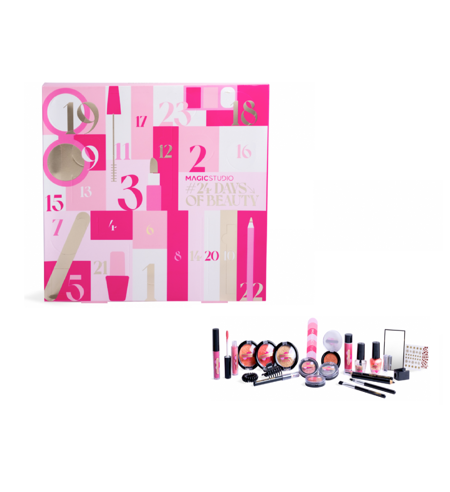Calendario dell’Avvento Magic Studio Make-Up 24 Caselle