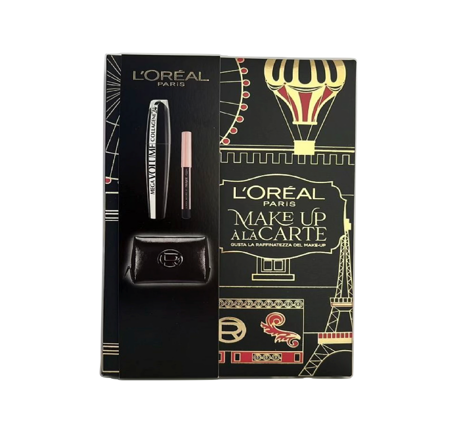 Pochette Mascara Mega Volume Collagene 24 + Matita Nero Le Khol