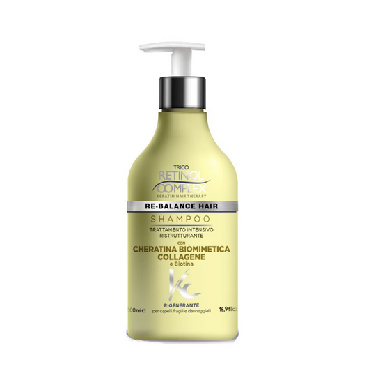 Shampoo Ristrutturante con Cheratina Biomimentica e Collagene