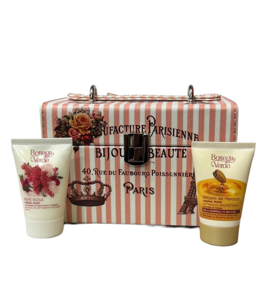 Gift Set Portagioie e 2 Crema Mani