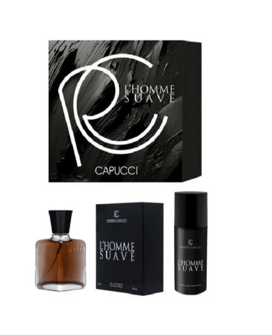 L’Homme Suave Cofanetto – After Shave 100ml + Deodorante 150ml