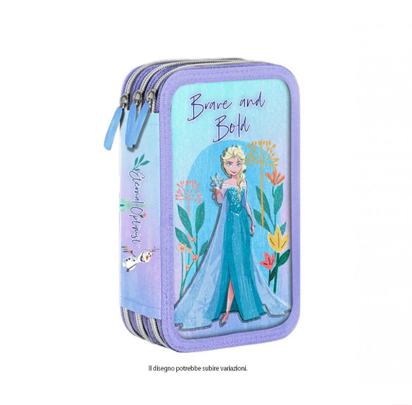 Astuccio 3 zip Frozen