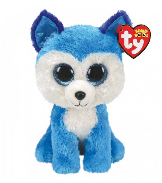 Peluche Husky 15 cm con Occhi Brillanti
