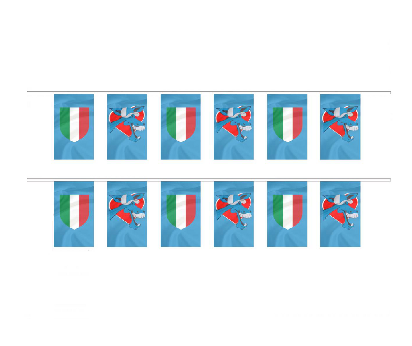 Festone Napoli con Bandierine 5mt