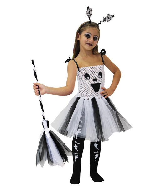 Costume Fantasma Bambina Tg 3/6 anni