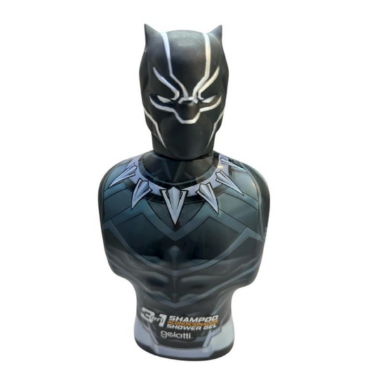 3in1 Bagno Doccia, Shower Gel e Shampoo Black Panther