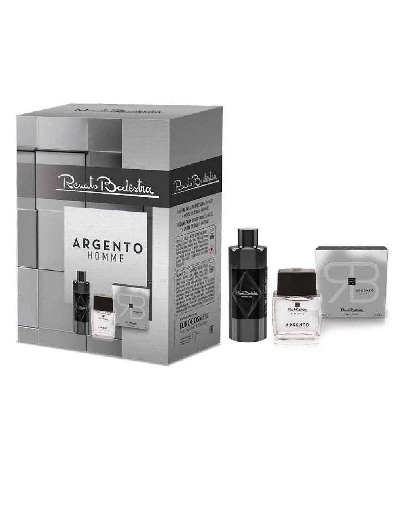 Argento Cofanetto – After Shave 100ml + Shower Gel 250ml
