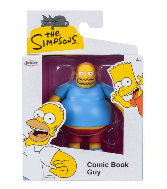 The Simpsons Comic Book Guy – Action Figure da Collezione Personaggio 6,5 cm
