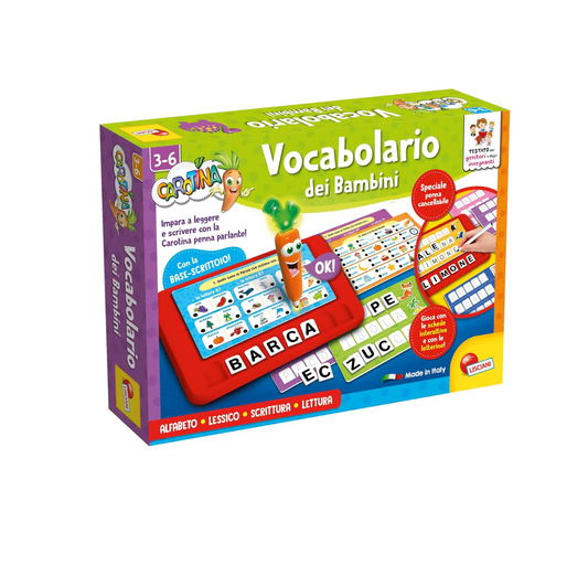 Carotina Vocabolario dei Bambini