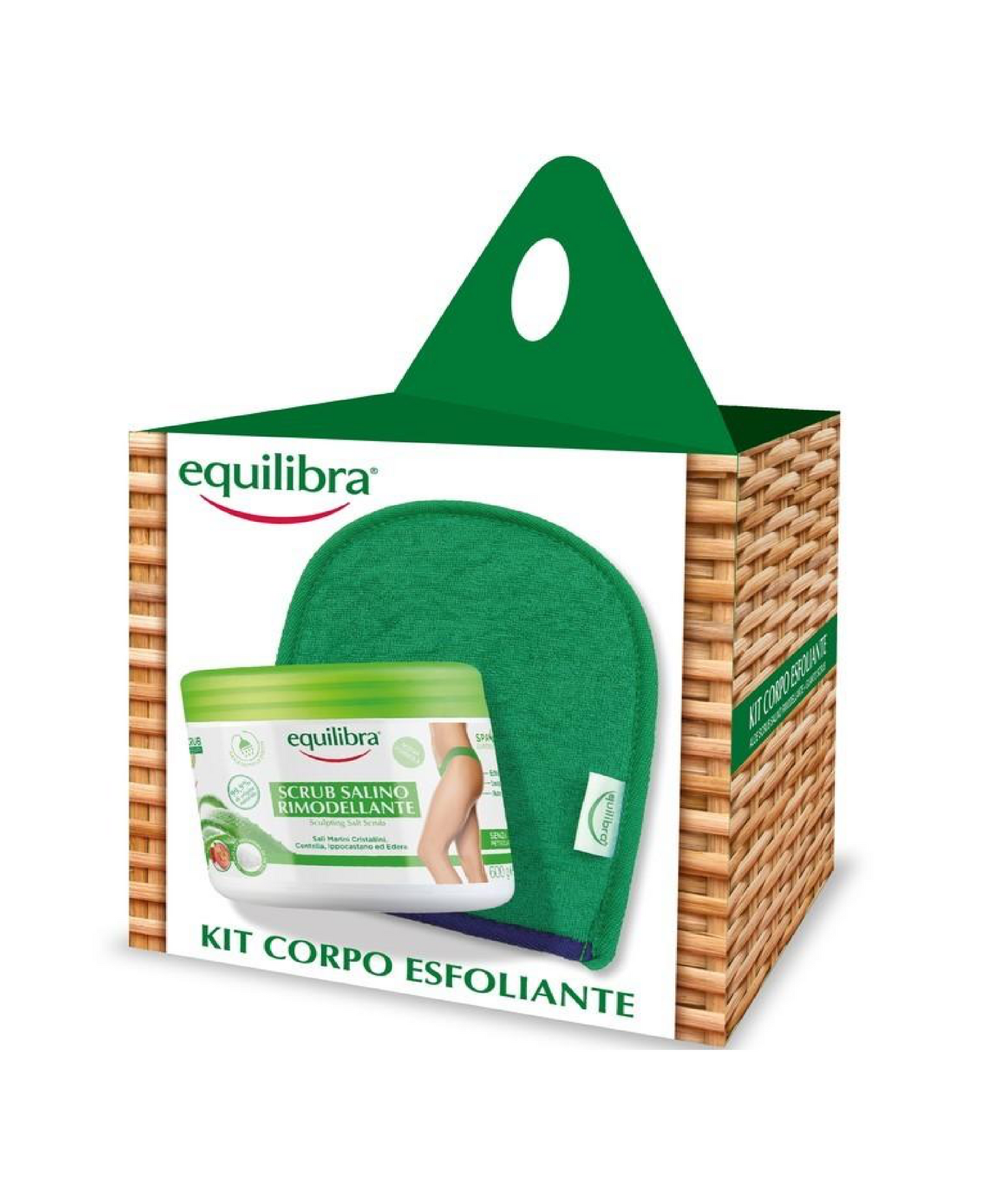 Kit Corpo – Scrub Salino Esfoliante 600g + Guanto