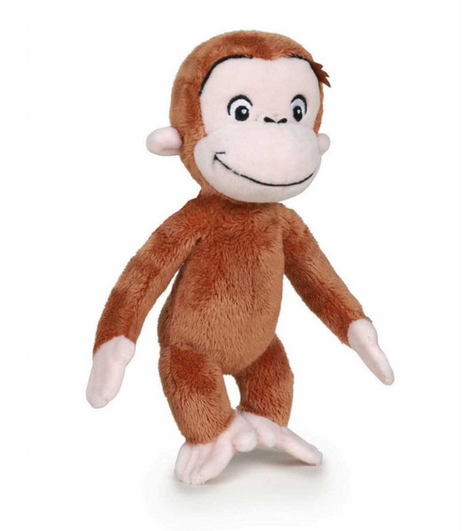 Peluche Curioso Come George la Scimmietta 18-25cm
