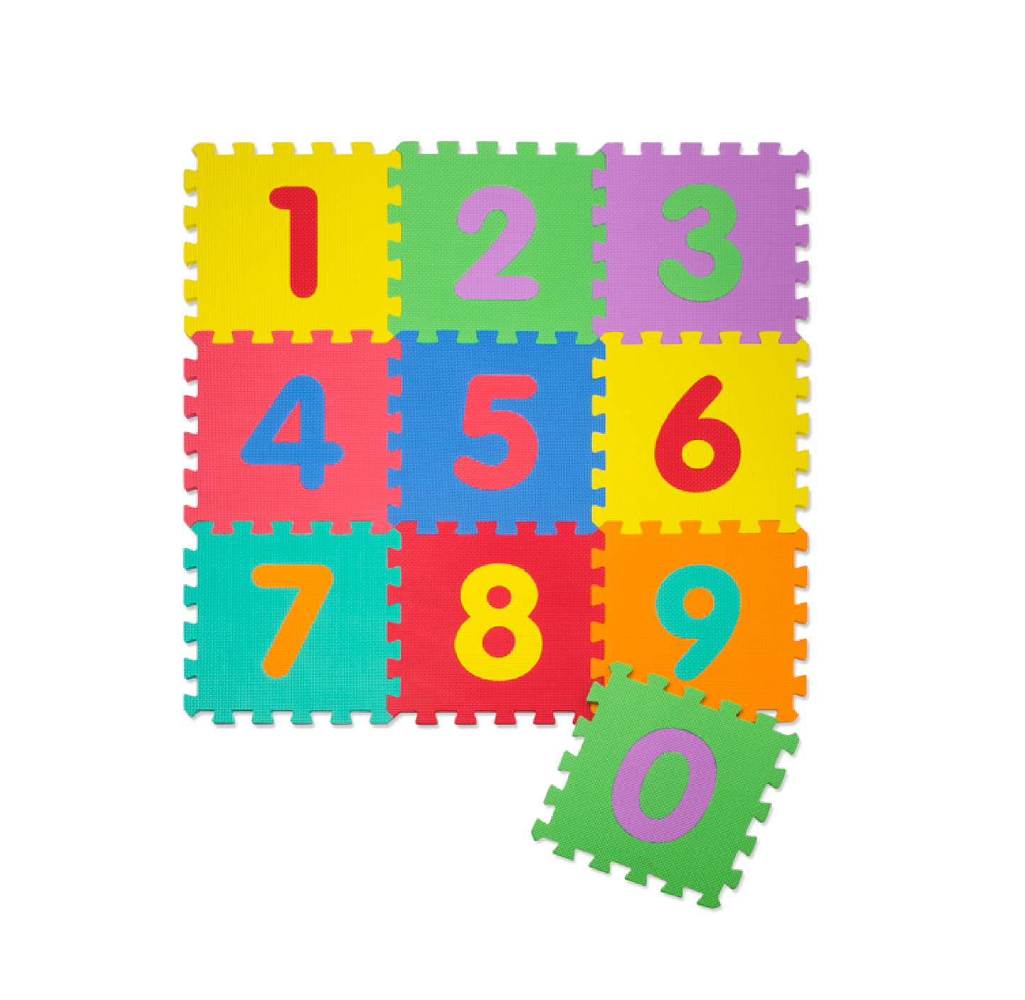 Tappeto Numeri Puzzle 10pz