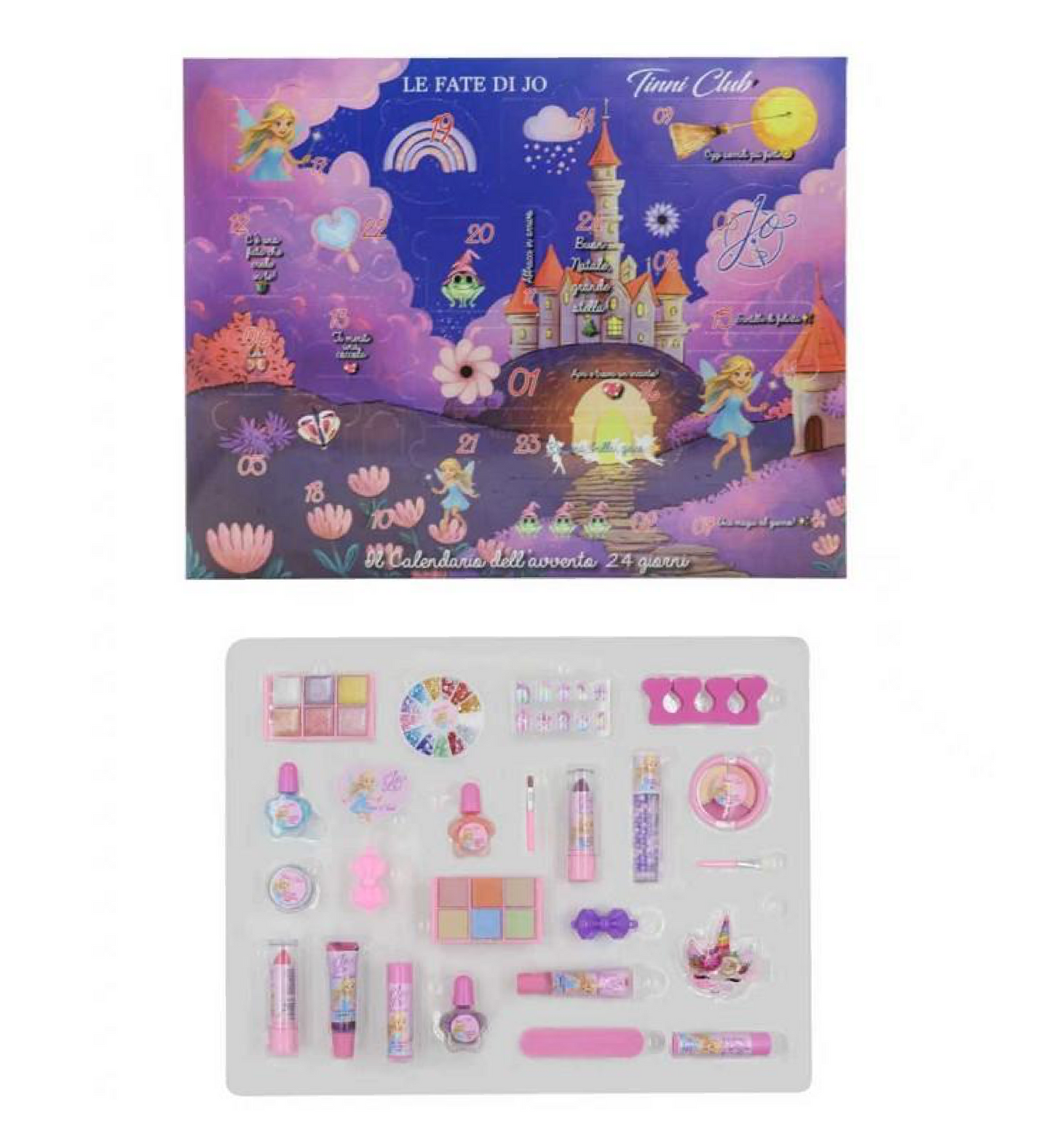 Calendario dell'Avvento Le Fate di Jo Bambina - 24 Caselle