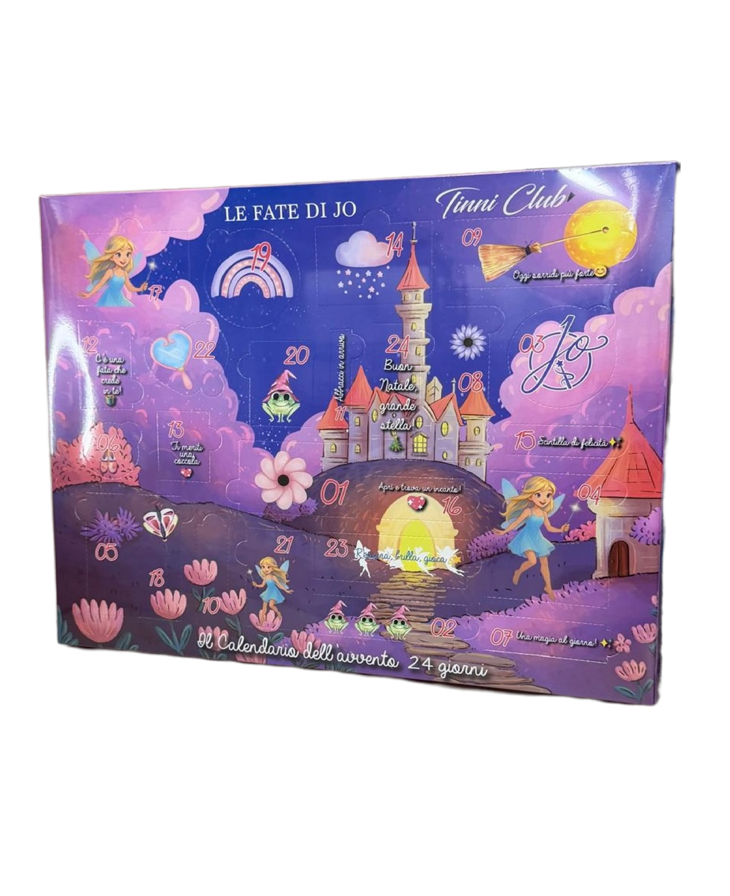Calendario dell'Avvento Le Fate di Jo Bambina - 24 Caselle