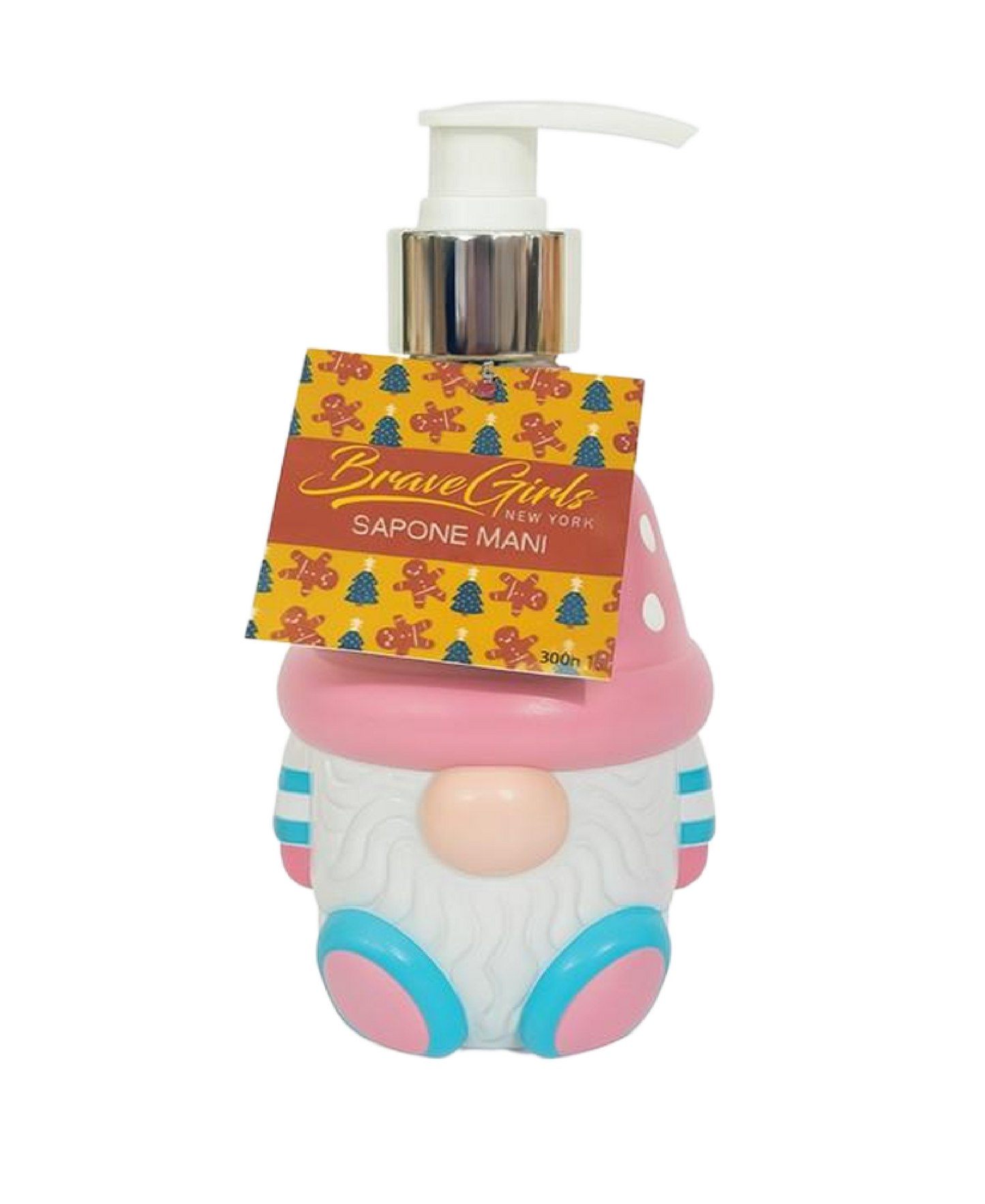 Sapone Mani Vaniglia Gnomo Rosa