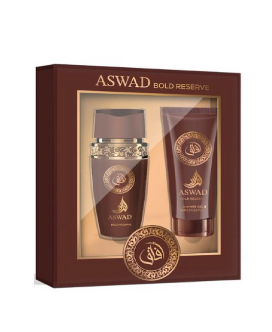 Cofanetto Aswad Bold Reserve EDP + Shower Gel