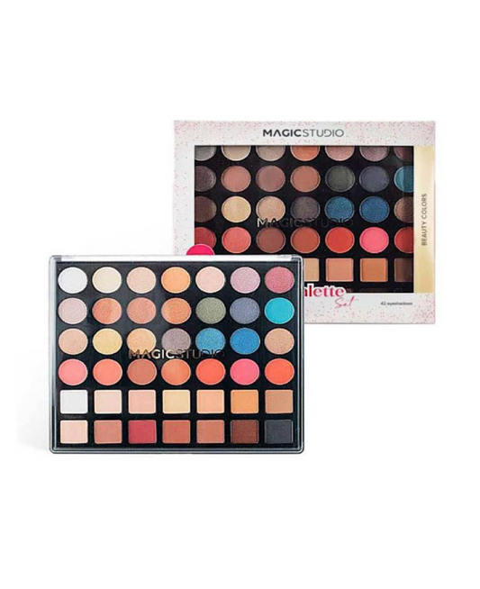 Beauty Color Palette 42 Ombretti – Tonalità Calde e Fredde