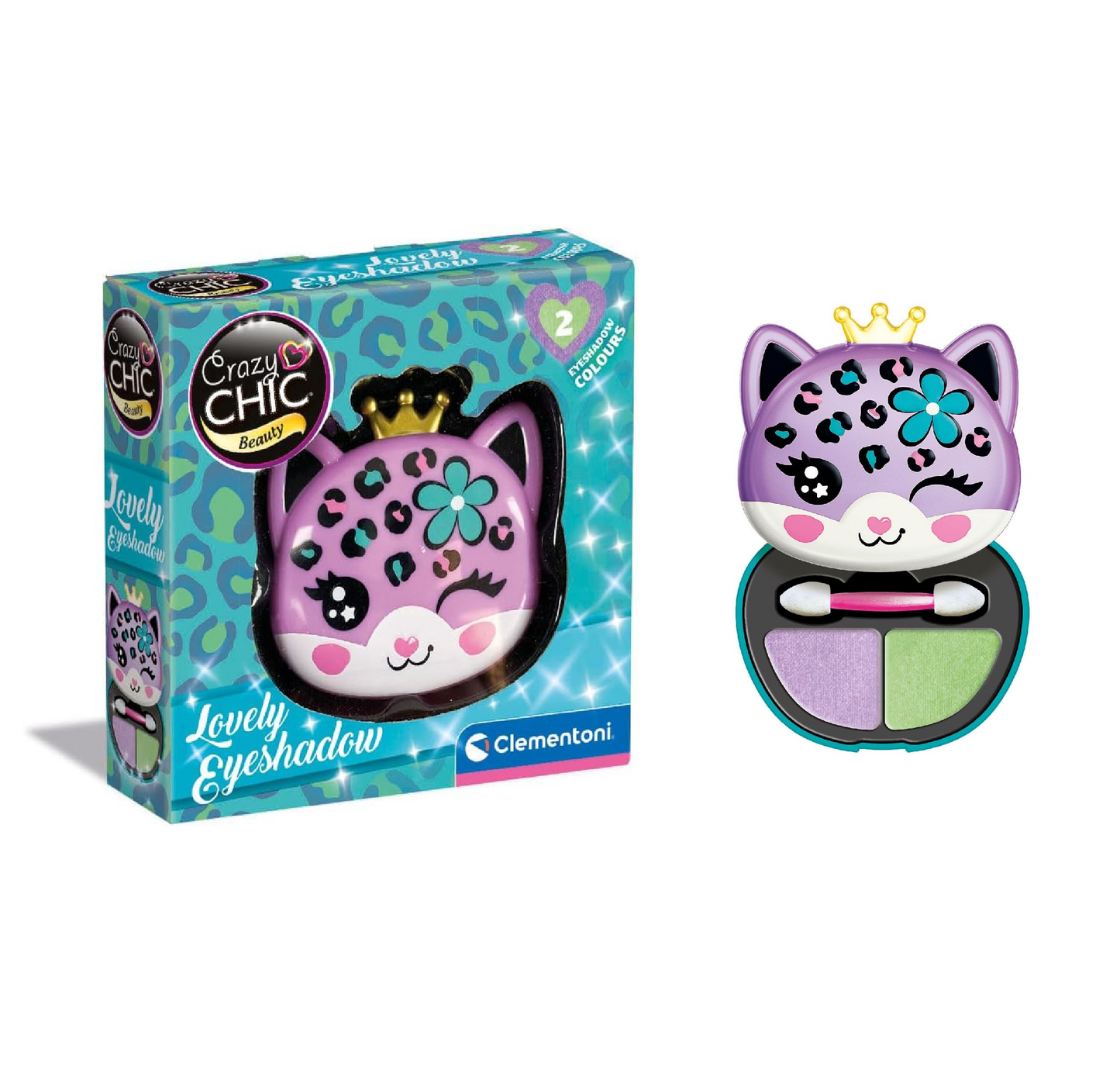 Crazy Chic Lovely Eyeshadow Trousse Leopardo