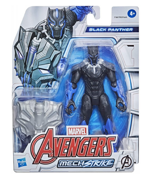 Avengers Mech Strike Black Panther 15cm - Action Figure Hasbro