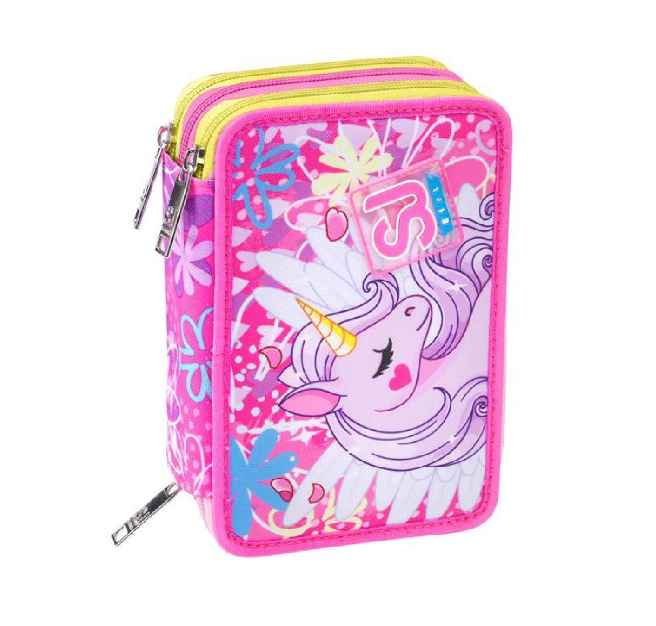 Astuccio 3 Zip Sj Gang Unicorn