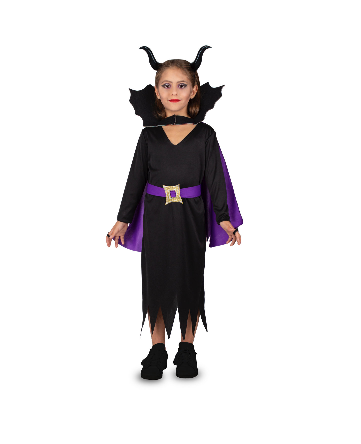 Costume Strega delle Fiabe Tg 5-6anni a 12-13anni