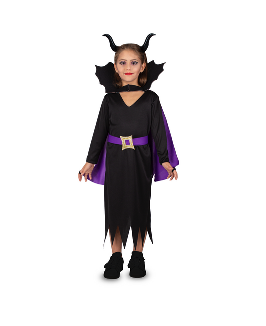 Costume Strega delle Fiabe Tg 5-6anni a 12-13anni