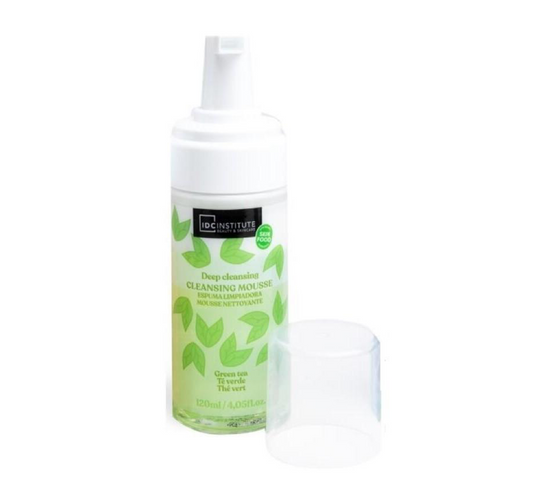 Mousse Detergente al Tè Verde - Schiuma Viso Purificante