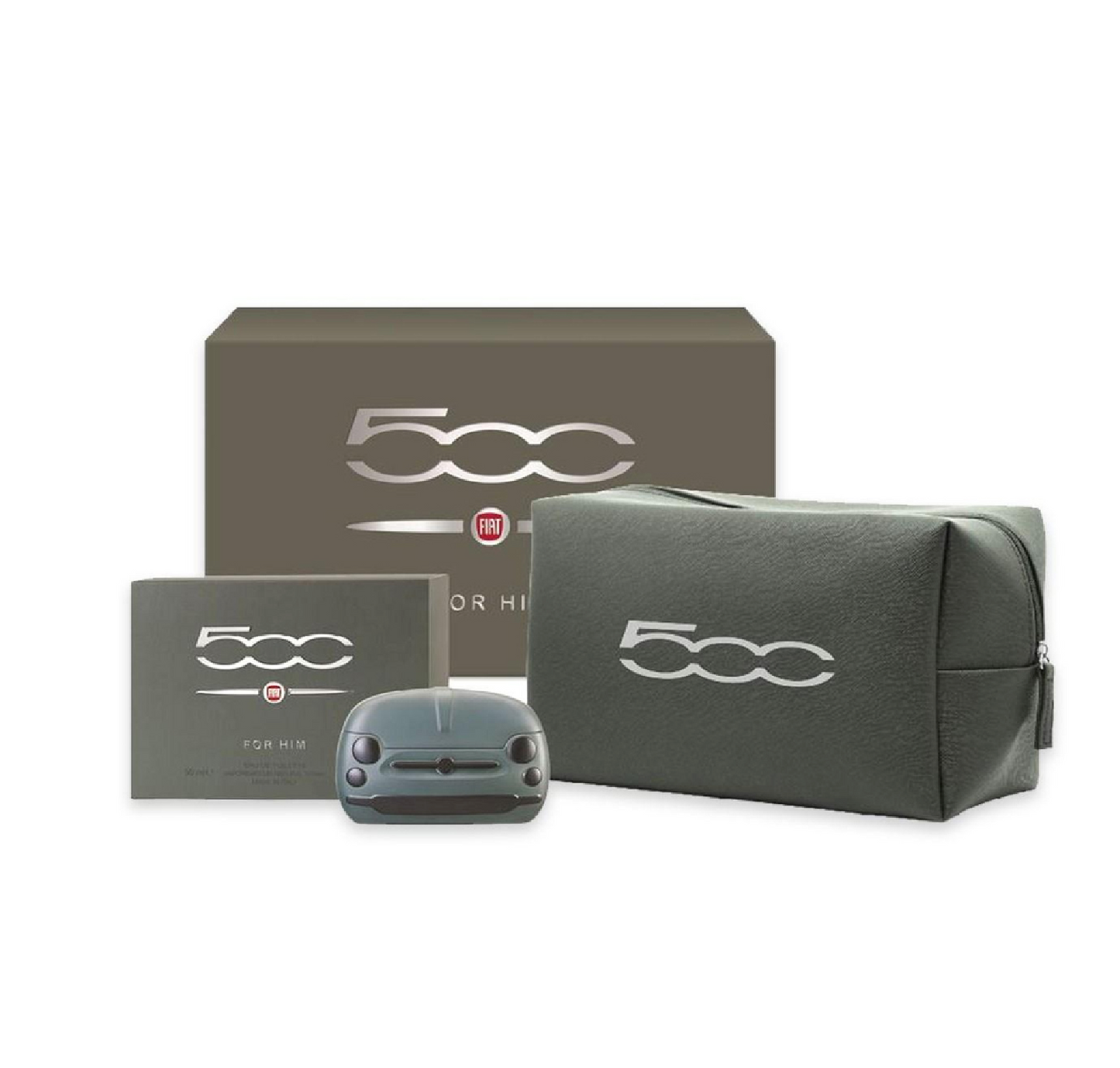 Confezione Fiat 500 for Him + Pochette