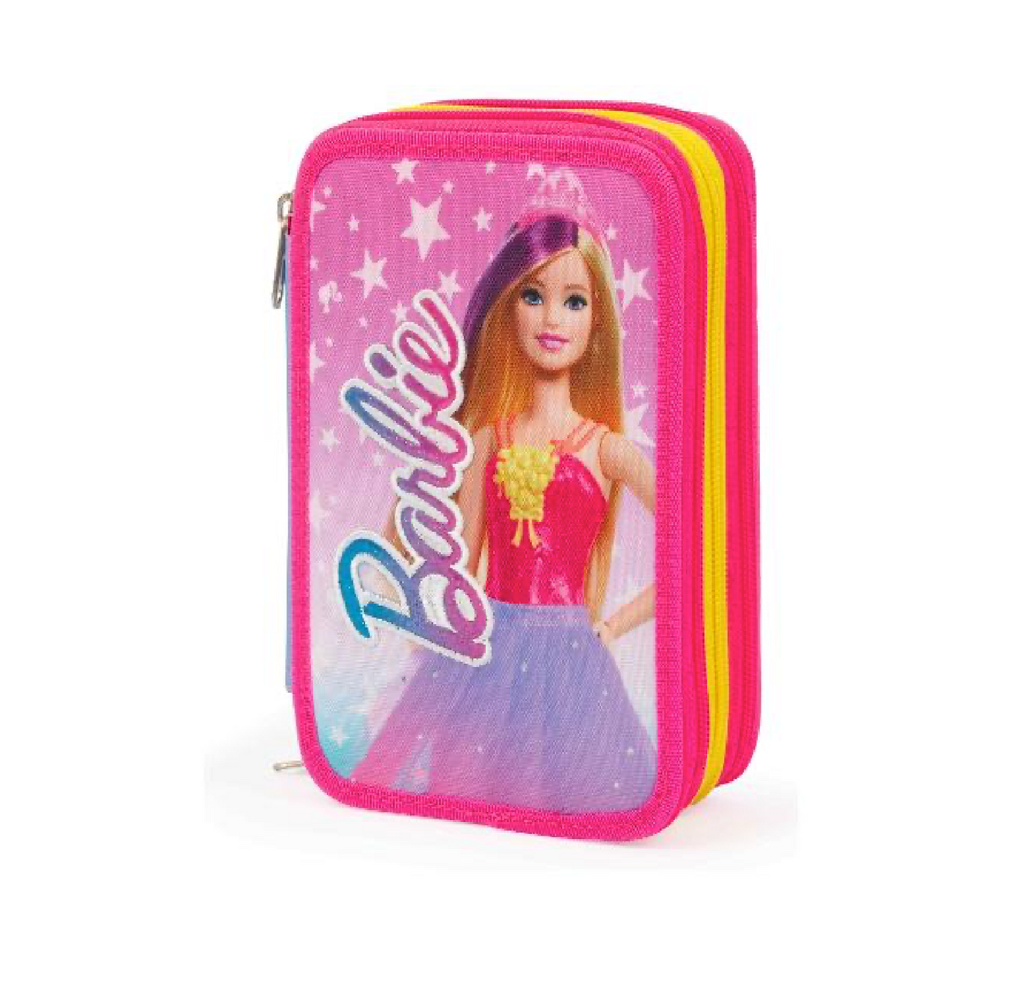 Astuccio 3 zip Barbie