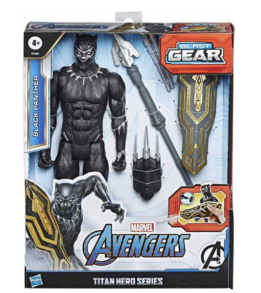 Avengers Titan Hero Blast Gear Black Panther – Action Figure 30 cm