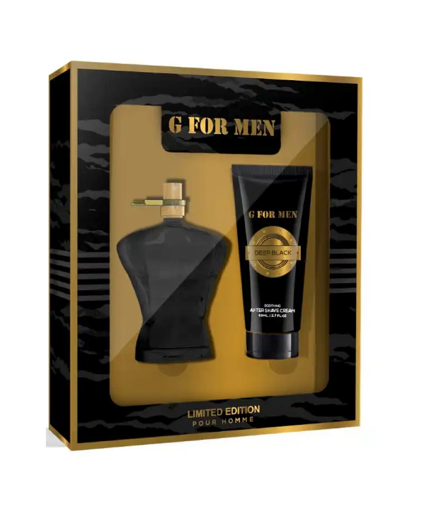 Cofanetto G for Men Deep Black – Eau de Parfum + After Shave Cream