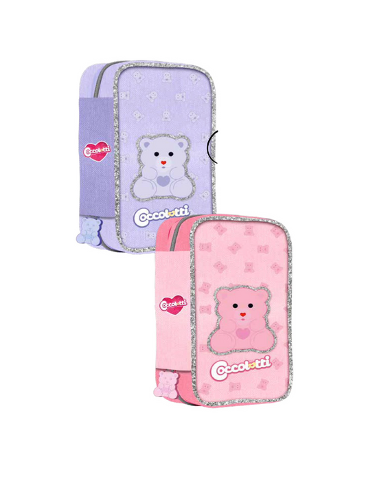 Astuccio 1 Zip Coccolotti Pastel