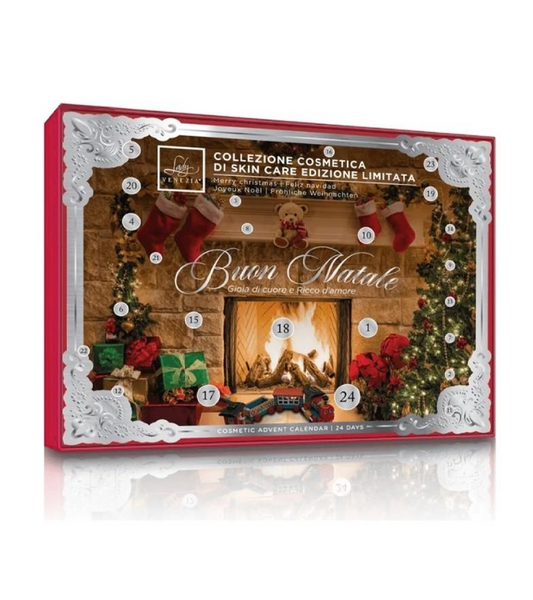 Calendario dell'Avvento Skin Care Buon Natale 24 Caselle
