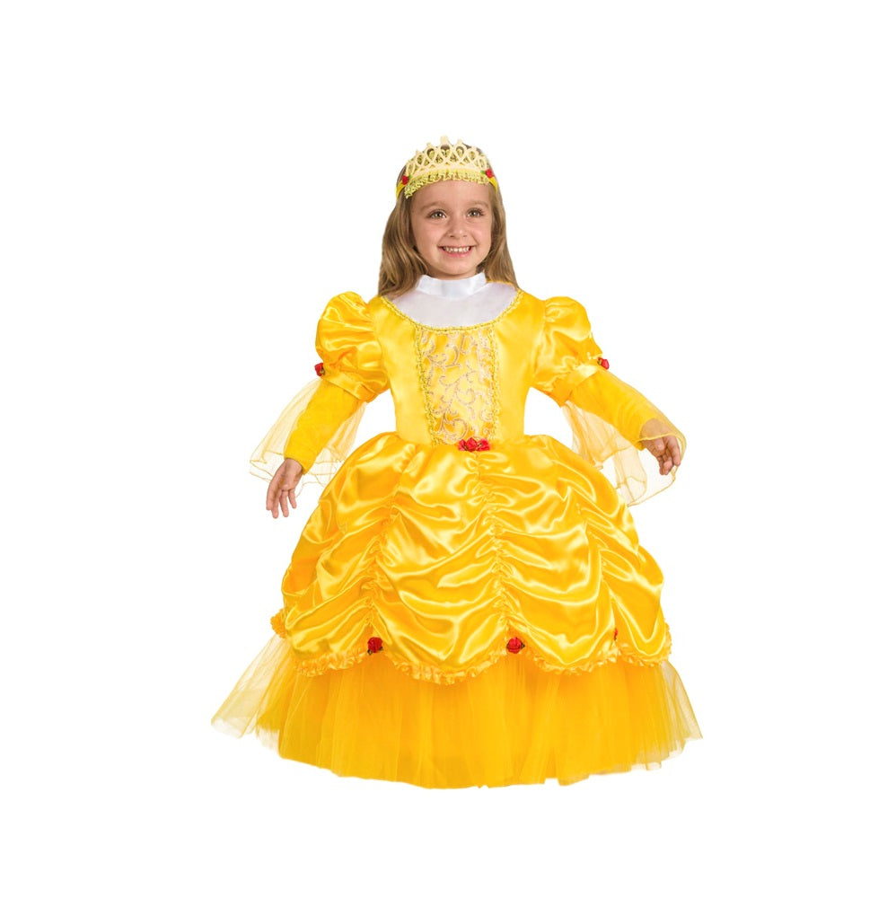 Costume principessa Belle (La Bella e la Bestia) Tg 3-4anni a 4-5anni