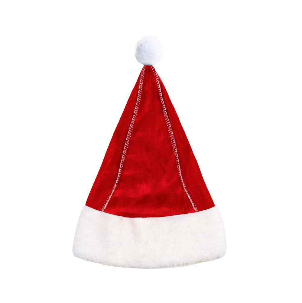 Cappello Babbo Natale Con Impuntura