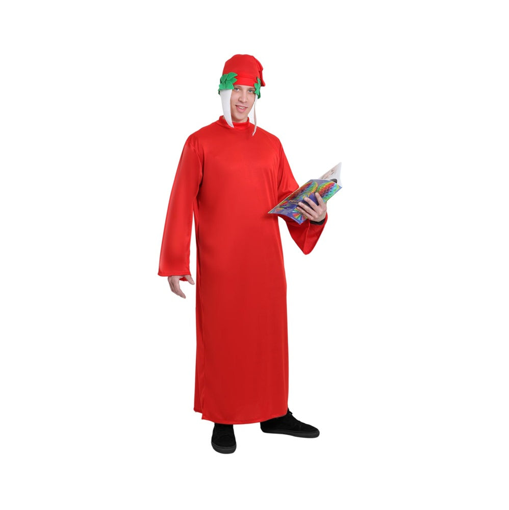 Costume Dante Alighieri Adulto  Tg S a L