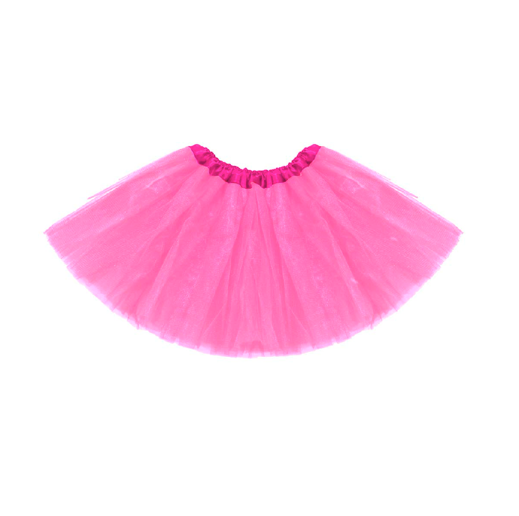 Gonna Tulle Fuxia Adulto