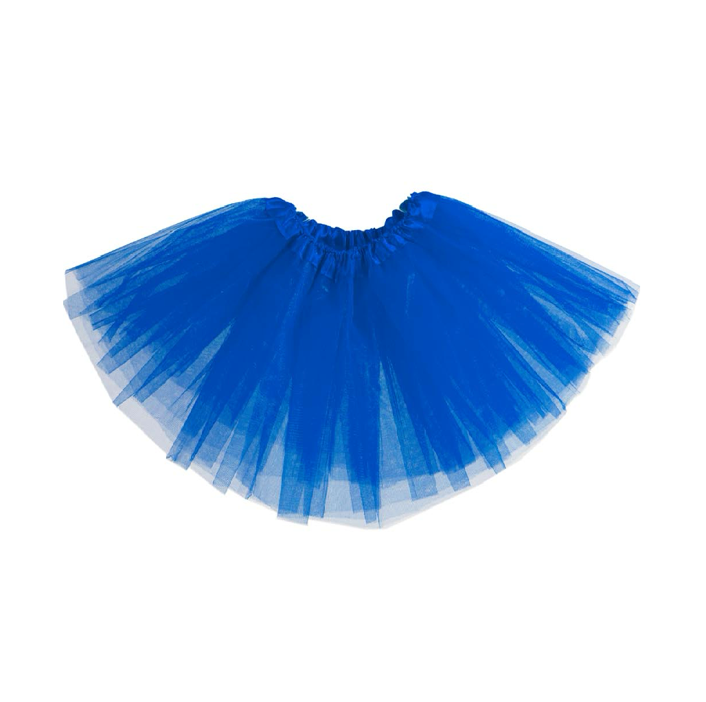 Gonna Tulle Blu Royal Bambina