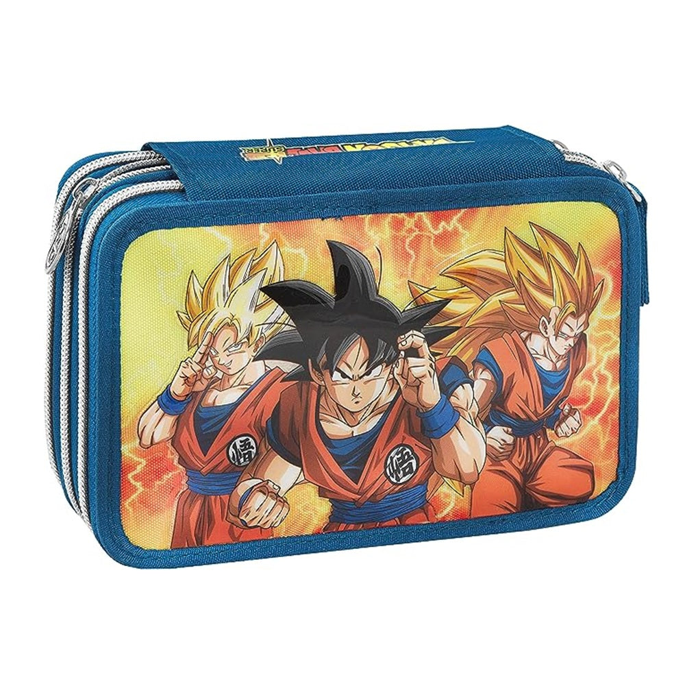 Astuccio 3 zip Dragon Ball Super con Giotto