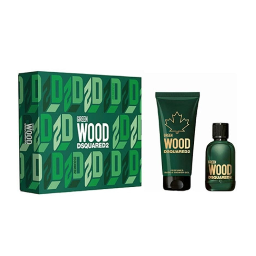 Confezione Dsquared2 green wood pour homme