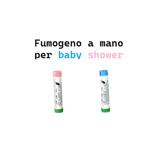 Fumogeno Baby Shower